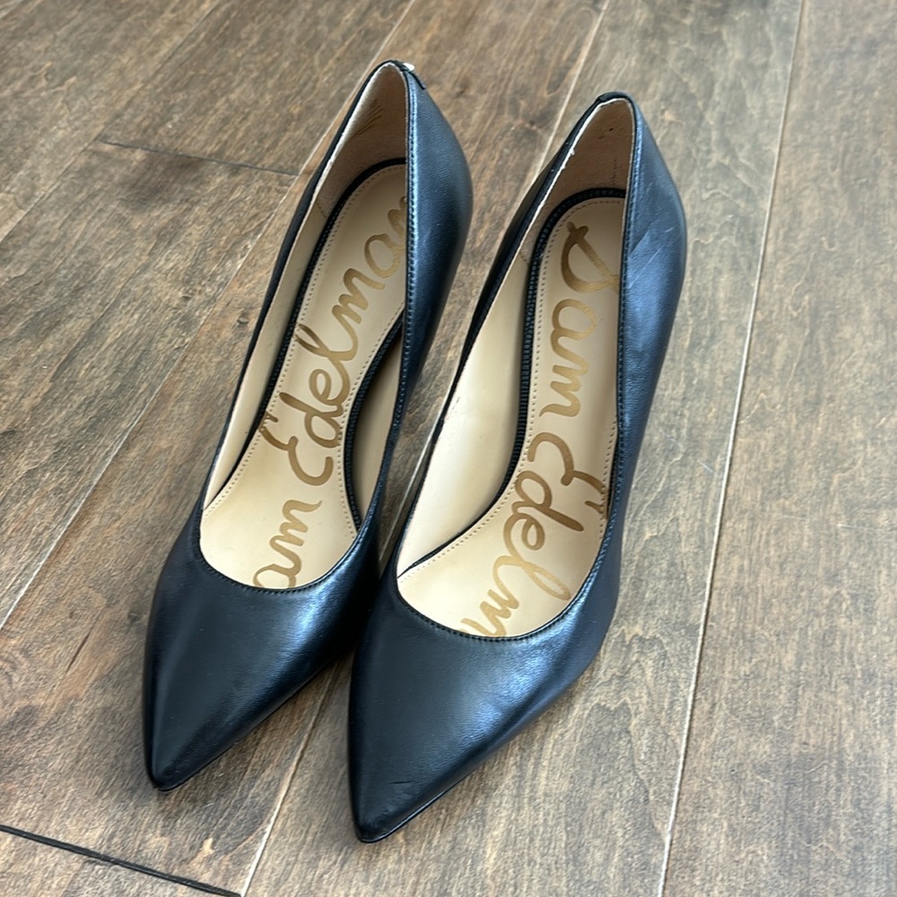 Black high heel